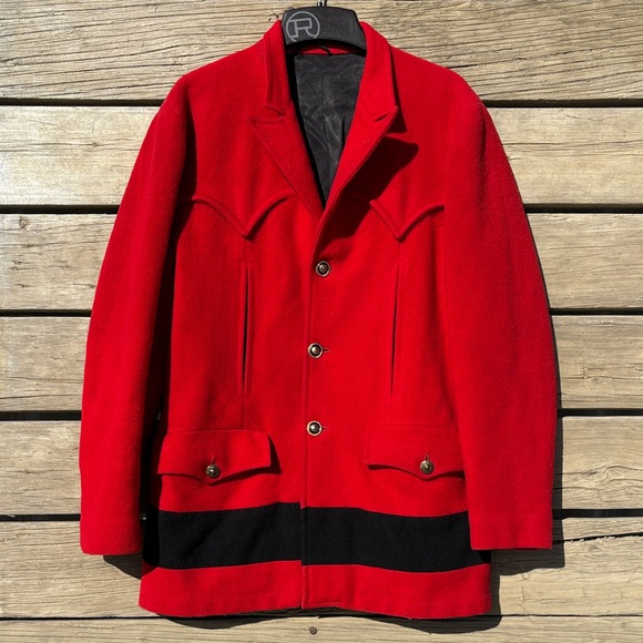 Lasso Jackets & Blazers - Heritage Western Wool Coat – Lasso Sz M/Lg